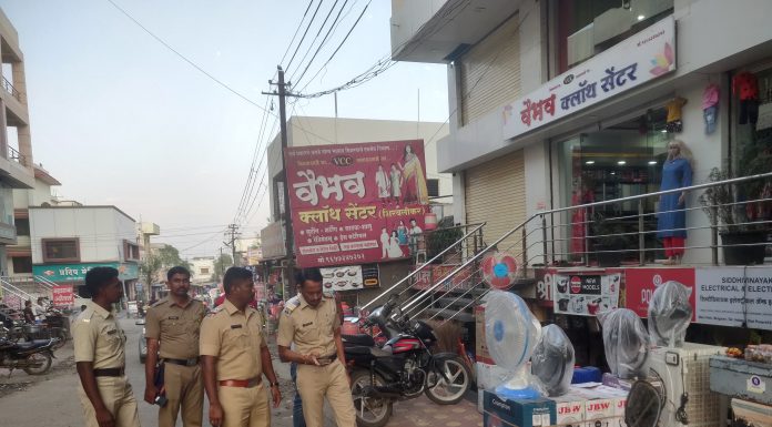 भिगवण बाजारपेठ वाहतूक कोंडी पासून घेणार मोकळा श्वास ; पोलिसांनी उचलले कारवाई साठी पाऊल