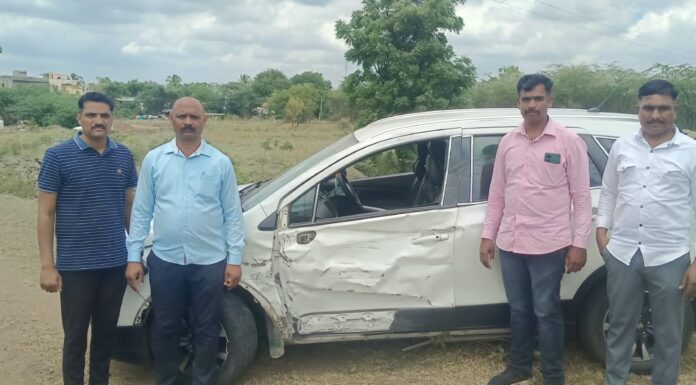 भिगवण पोलिसांची दमदार कामगिरी ; बुलेट स्वाराच्या अपघातास कारणीभूत चालक कार सह घेतला ताब्यात.